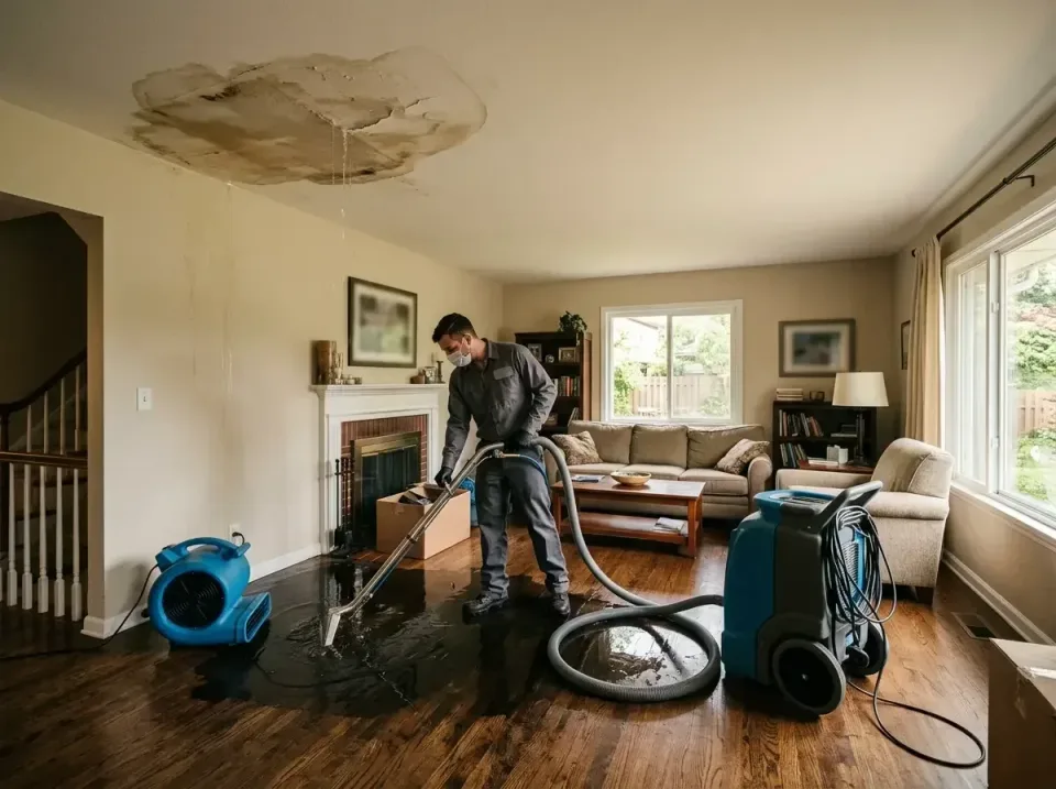 attic-pipe-burst-ceiling-drip-008 — frequently asked questions, Water Damage Restoration & Carpet Care in Temple, TX